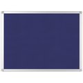 Davenport & Co 36 x 48 in. Ayda Fabric Bulletin Board - Blue DA2656482